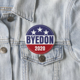 Chapa Redonda De 7 Cm BYEDON 2020 Adiós Don Anti Trump Joe Biden Button