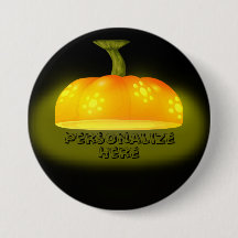 Calabaza brillante otoño único lindo