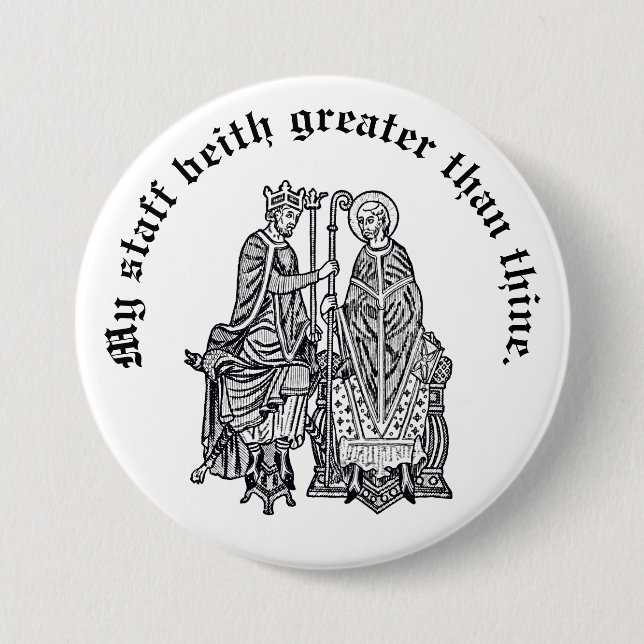 Chapa Redonda De 7 Cm Camiseta de Envy Scepter (Anverso)