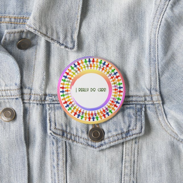 Chapa Redonda De 7 Cm Campaña/Elecciones/Política (In situ)