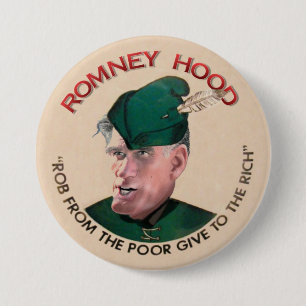 Chapa Redonda De 7 Cm Capilla 2012 de Mitt Romney