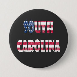 Chapa Redonda De 7 Cm Carolina del Sur