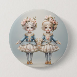 Chapa Redonda De 7 Cm Cascanueces Ballet Fashion-Rosebuds