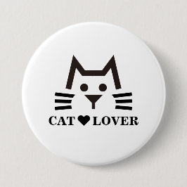 Chapa Redonda De 7 Cm Cat-Face 缶バッジ