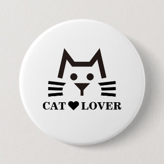 Chapa Redonda De 7 Cm Cat-Face 缶バッジ