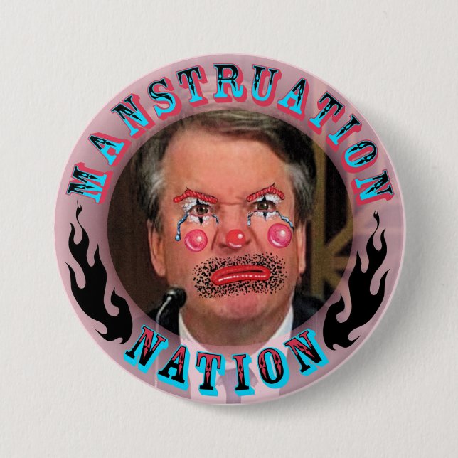 Chapa Redonda De 7 Cm Cerveza de un payaso (Anverso)