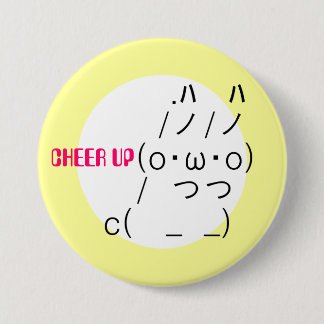 Chapa Redonda De 7 Cm Cheer up Rabbit