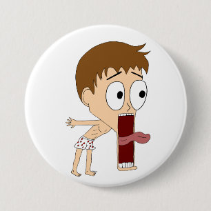 Chapa Redonda De 7 Cm chibi