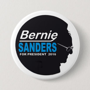 Chapa Redonda De 7 Cm Chorreadoras de Bernie para el presidente 2016