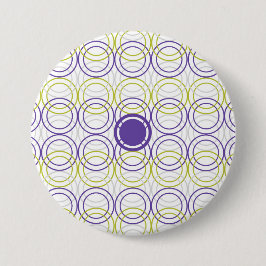 Chapa Redonda De 7 Cm Círculos vacíos