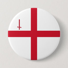 Chapa Redonda De 7 Cm City of London (Inglaterra) (Capital del Reino Uni