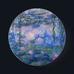 Chapa Redonda De 7 Cm Claude Monet - Water Lilies, 1916<br><div class="desc">Claude Monet - Water Lilies,  1916</div>