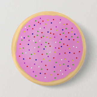 Chapa Redonda De 7 Cm Cocina azucarera rosa