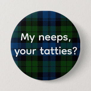 Chapa Redonda De 7 Cm Cocina escocesa… ¿o reclamo? Neeps & tatties!