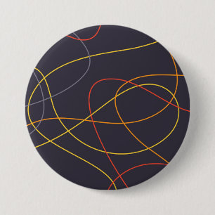 Chapa Redonda De 7 Cm Coloridas, modernas, sencillas, modernas y curvada