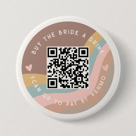 Chapa Redonda De 7 Cm Compra A La Novia Un Análisis De Bebidas Código QR