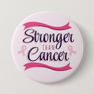 Chapa Redonda De 7 Cm Conciencia del cáncer de la cinta rosa