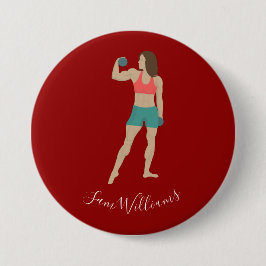 Chapa Redonda De 7 Cm Construcción de cuerpos