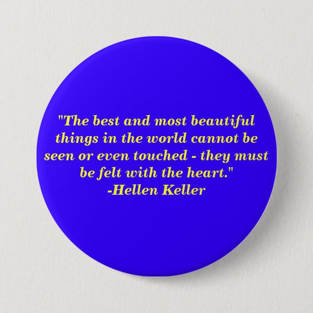 Chapa Redonda De 7 Cm Cosas hermosas (Anverso)