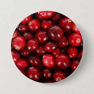Chapa Redonda De 7 Cm Cranberries