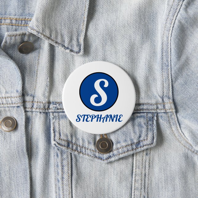 Chapa Redonda De 7 Cm crear el nombre (In situ)