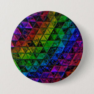 Chapa Redonda De 7 Cm Cristal de orgullo