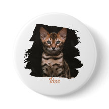 Customized pet photo with name