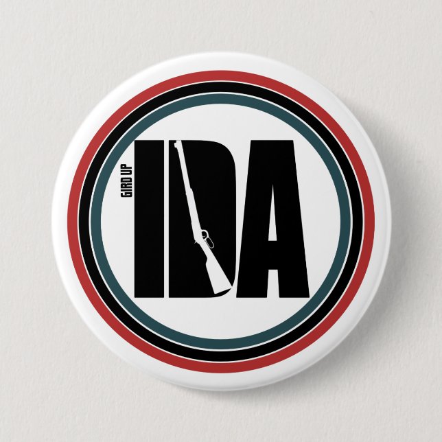 Chapa Redonda De 7 Cm Defensa de los pájaros | AIF (Anverso)