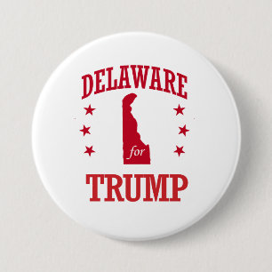 CHAPA REDONDA DE 7 CM DELAWARE PARA DONALD TRUMP