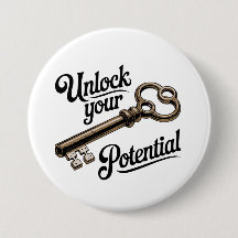 Desbloquea Tu Potencial - Llave Vintage Motivacion