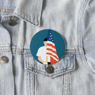 Chapa Redonda De 7 Cm Día de las Fuerzas Armadas