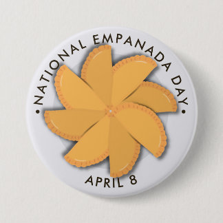 Chapa Redonda De 7 Cm Día Nacional de la Empanada