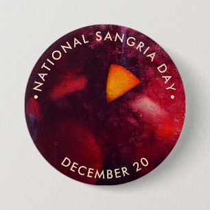 Chapa Redonda De 7 Cm Día Nacional de Sangria
