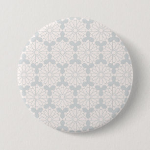 Chapa Redonda De 7 Cm Diseño de arte islámico elegante