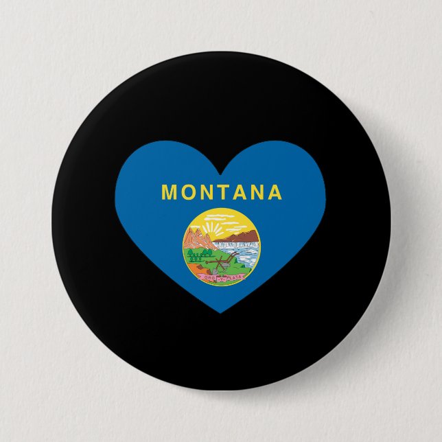 CHAPA REDONDA DE 7 CM DISEÑO DEL CORAZÓN DE MONTANA - .PNG (Anverso)