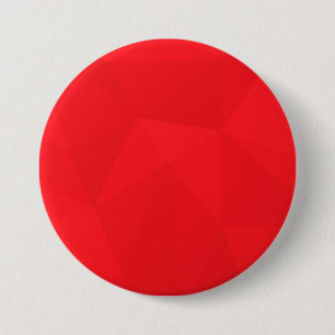 Chapa Redonda De 7 Cm Diseño geométrico rojo, fresco, único, moderno y u