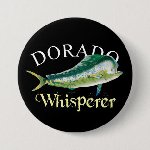 Chapa Redonda De 7 Cm Dorado Whisperer Dark