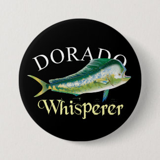Chapa Redonda De 7 Cm Dorado Whisperer Dark