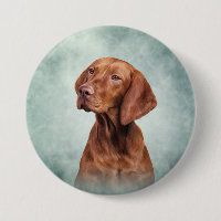 Drawing funny Vizsla Pointer