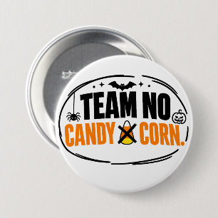 Chapa Redonda De 7 Cm Dulce Equipo No Calabaza Halloween 