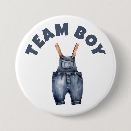 Chapa Redonda De 7 Cm El chico del equipo cortó la ropa de bebé, reveló 