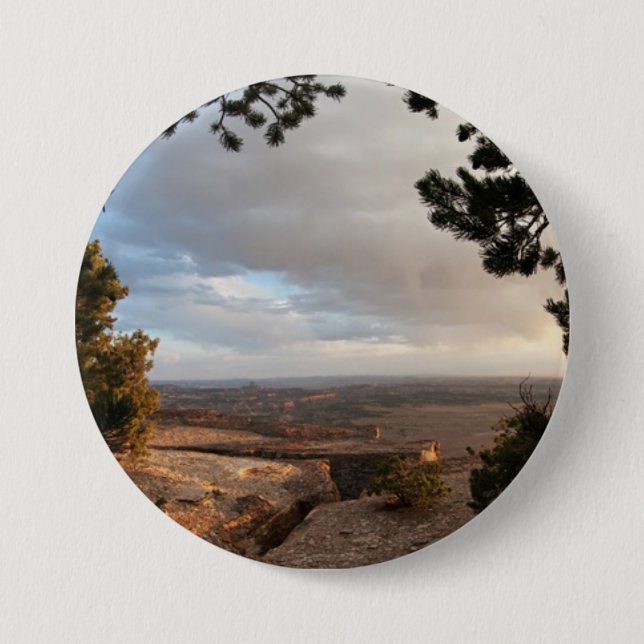 Chapa Redonda De 7 Cm El lugar de Aline (Anverso)