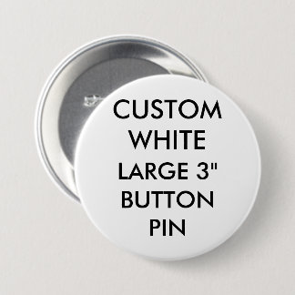 Chapa Redonda De 7 Cm El personalizado personalizó 3" insignia grande