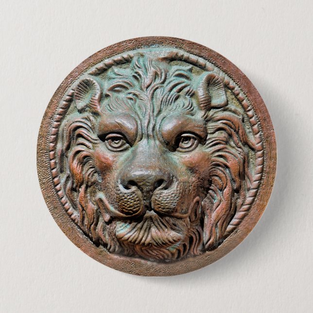 Chapa Redonda De 7 Cm El regreso de los Navidades de Pollos (Anverso)