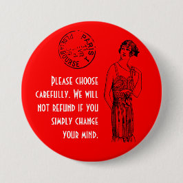 Chapa Redonda De 7 Cm Elija cuidadosamente 3"