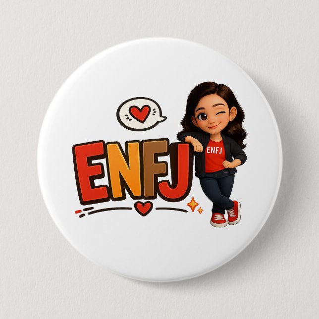 CHAPA REDONDA DE 7 CM ENFJ (Anverso)