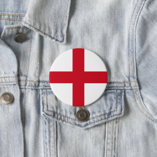 Chapa Redonda De 7 Cm English Flag (England)