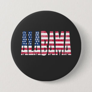 Chapa Redonda De 7 Cm estado de Alabama