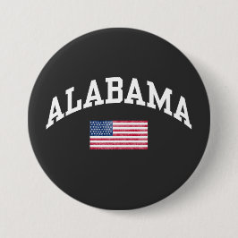 Chapa Redonda De 7 Cm estado de Alabama