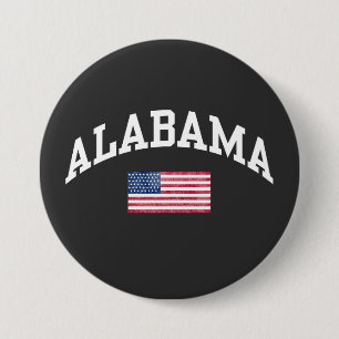 Chapa Redonda De 7 Cm estado de Alabama